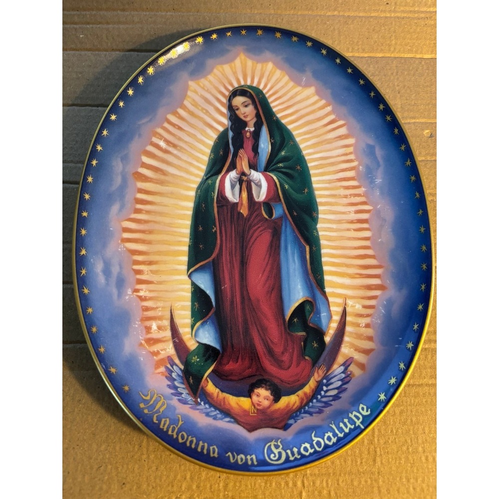 Bradford Exchange Plate  1994 Die Madonna Von Guadalupe #A215 Collection